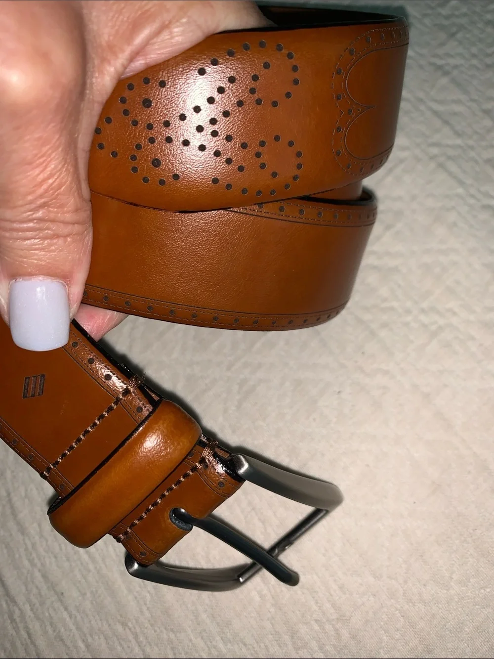 Joseph Abound leather belt size 36/38 brown